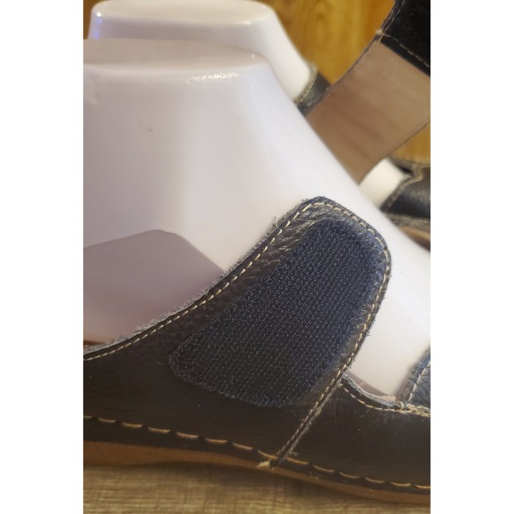 Spring Step Carlotta Slip On Clogs Women's EU 40 US 9 Navy - Picture 3 of 12